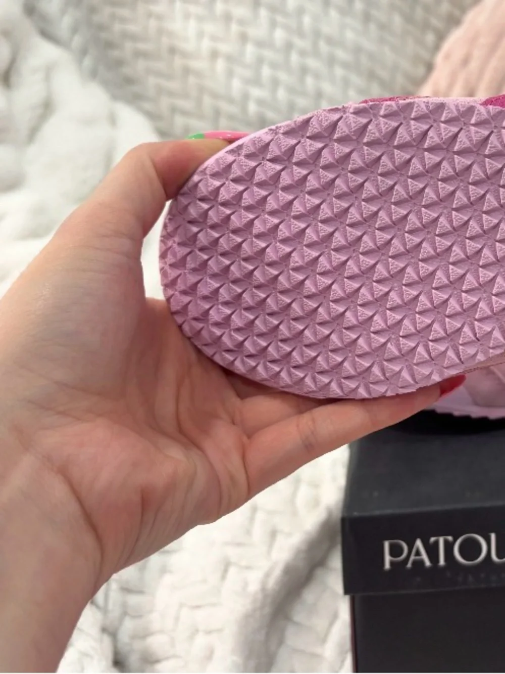 PSL PATOU x Onitsuka Tiger MEXICO 66 COTTON CANDY/BRIGHT ROSE Pink Limited